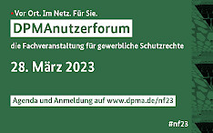 Collage vom DPMAnutzerForum mit Informationen