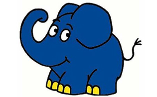 Little Blue Elephant