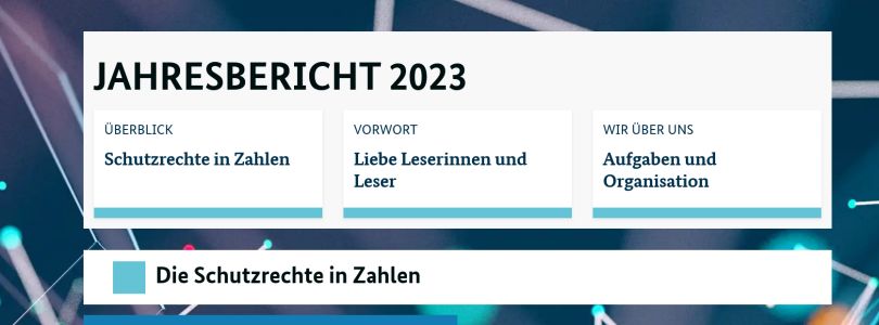 Fotokollage mit Jahresbericht 2022