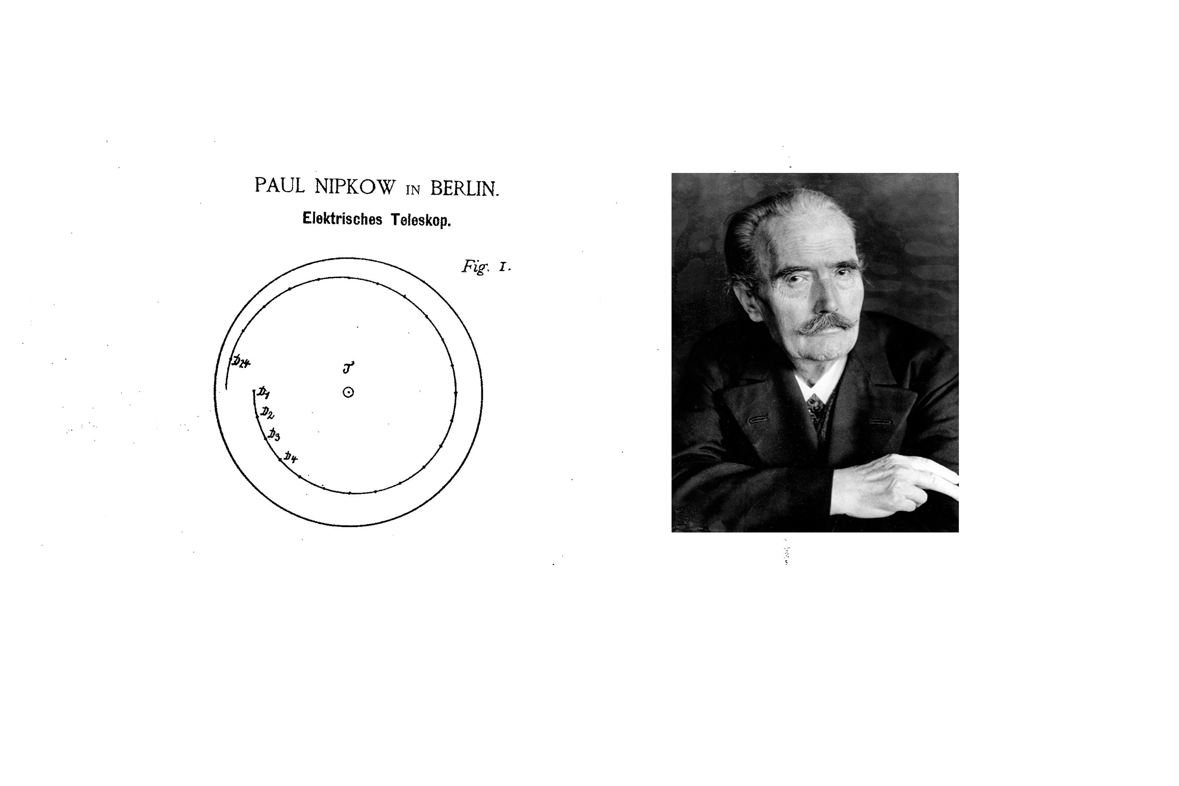 DE30105 und Porträt Nipkow