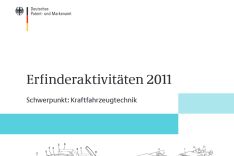 Erfinderaktivitäten der Jahre 2011