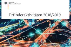 Erfinderaktivitäten der Jahre 2018/2019